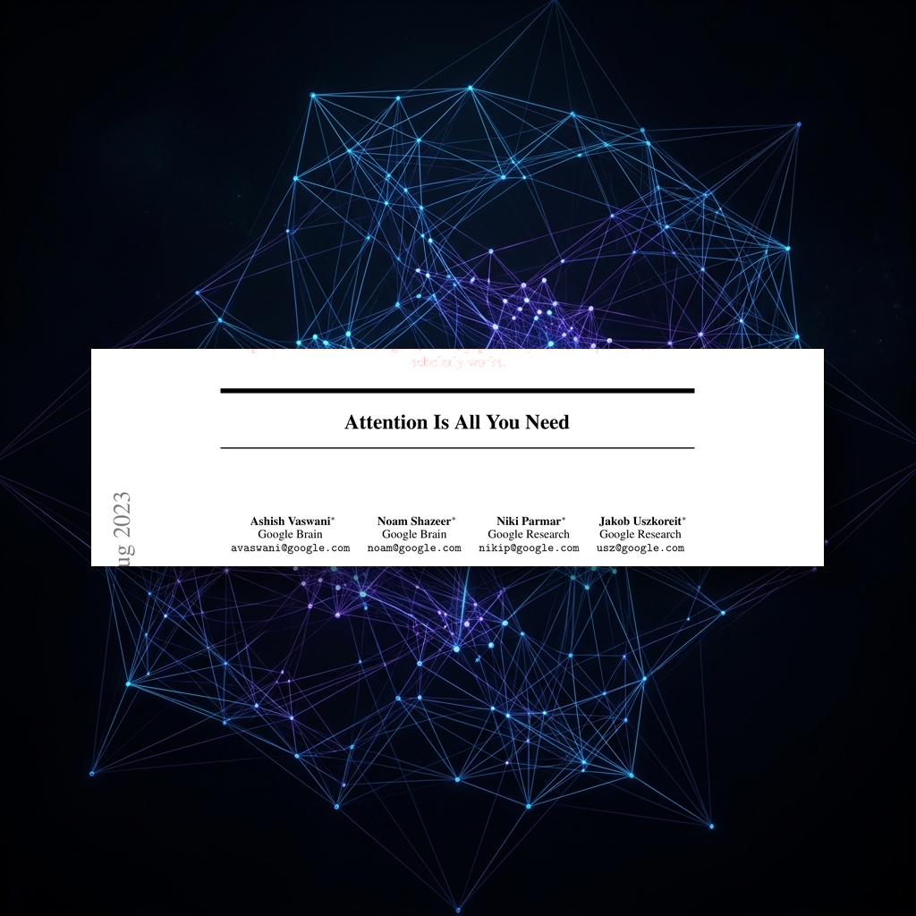 Attention is All You Need: The Paper That Sparked a Trillion-Dollar Industry